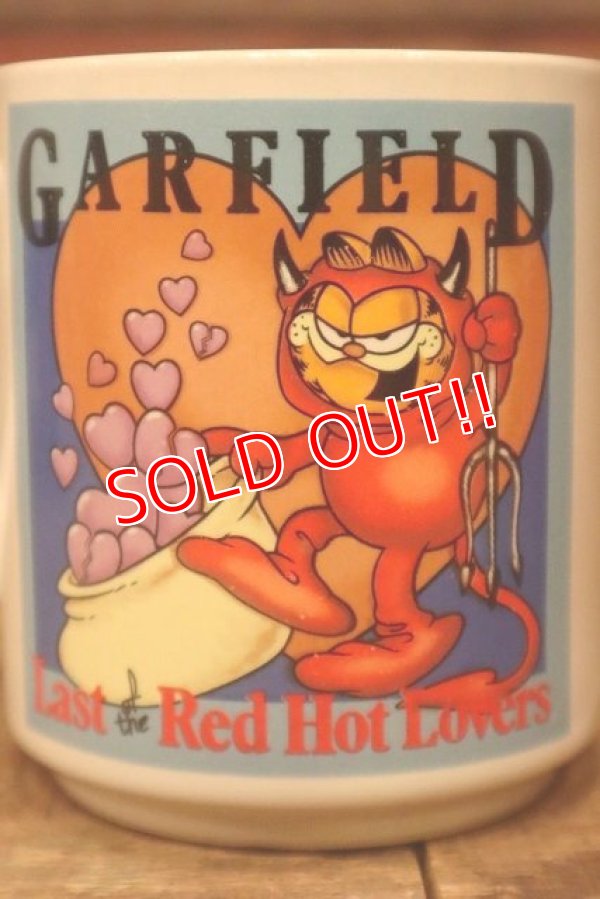 画像4: ct-230503-02 Garfield / ENESCO 1980's Ceramic Mug "Red Devil "