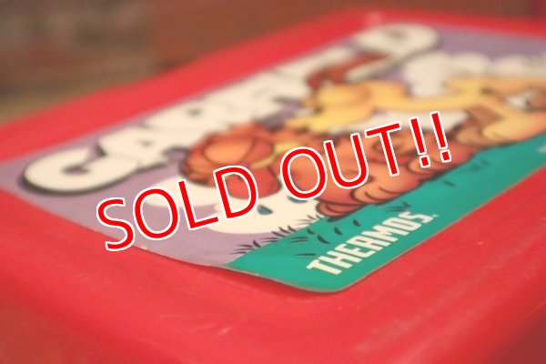 画像4: ct-230503-02 Garfield / THERMOS 1980's Plastic Lunch Box