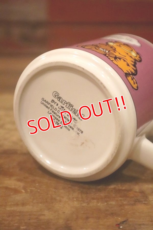 画像7: ct-230503-02 Garfield / ENESCO 1980's Ceramic Mug 