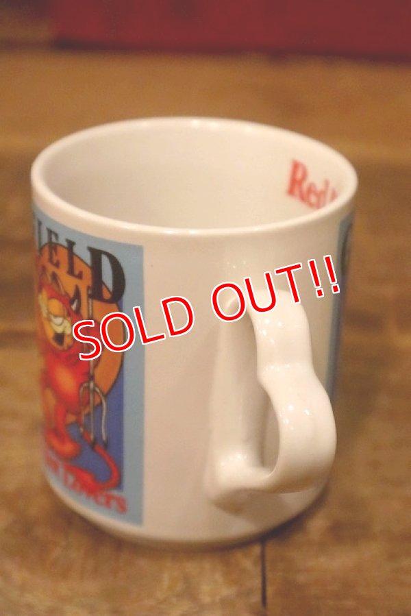 画像6: ct-230503-02 Garfield / ENESCO 1980's Ceramic Mug "Red Devil "