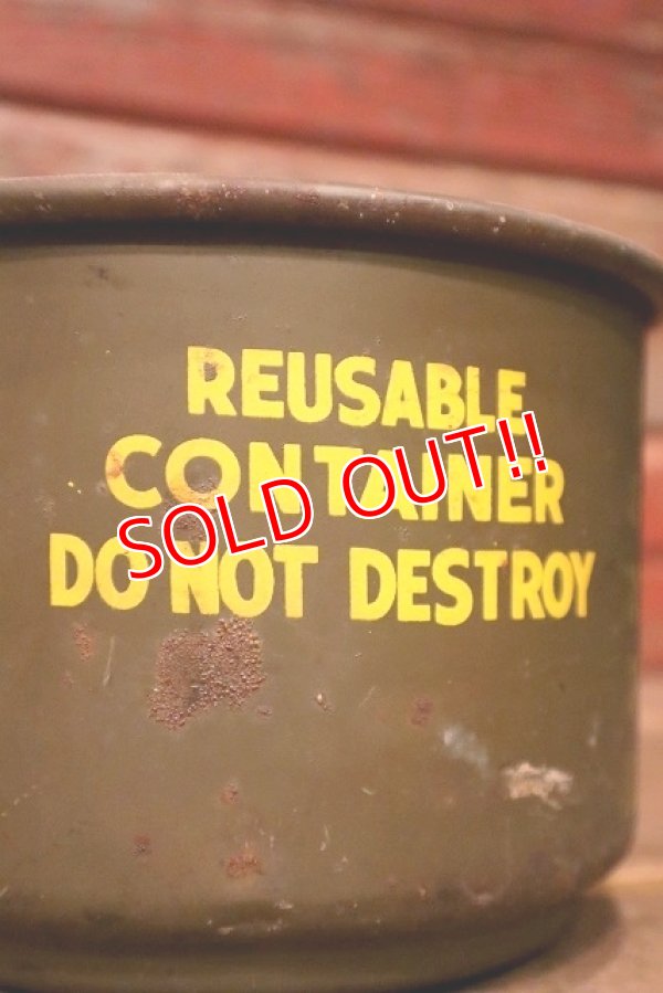 画像2: dp-230518-10 1950's Military Container