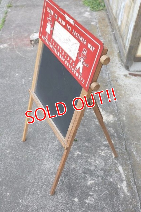 画像5: dp-230401-45 Vintage Folding Blackboard