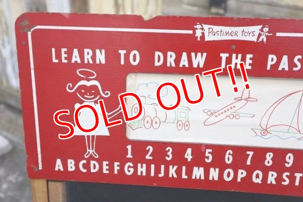 画像2: dp-230401-45 Vintage Folding Blackboard