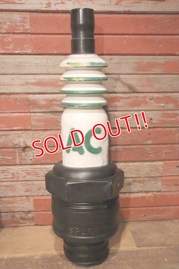 画像1: dp-230401-36 AC SPARK PLUGS / 1960's Plastic Store Display
