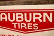 画像2: dp-230503-74 AUBURN TIRES / 1950's-1960's Metal Sign