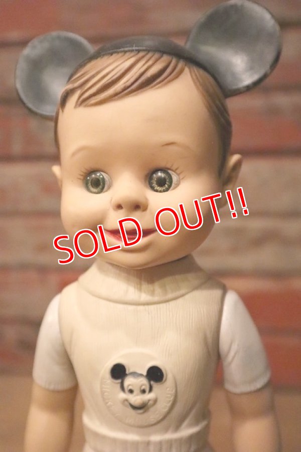 画像2: ct-230518-05 Mickey Mouse Club / 1960's Mouseketeer Boy Doll 