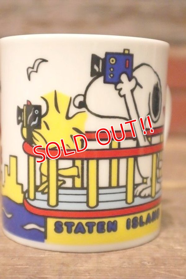 画像3: ct-230414-37 Snoopy / 1970's-1980's Ceramic Mug "NEW YORK"