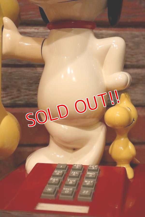 画像3: ct-230601-03 Snoopy & Woodstock / 1976 Telephone