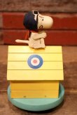 画像5: ct-230503-05 Snoopy / Schmid 1968 Flying Ace Musical Doghouse