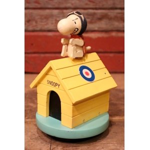 画像: ct-230503-05 Snoopy / Schmid 1968 Flying Ace Musical Doghouse