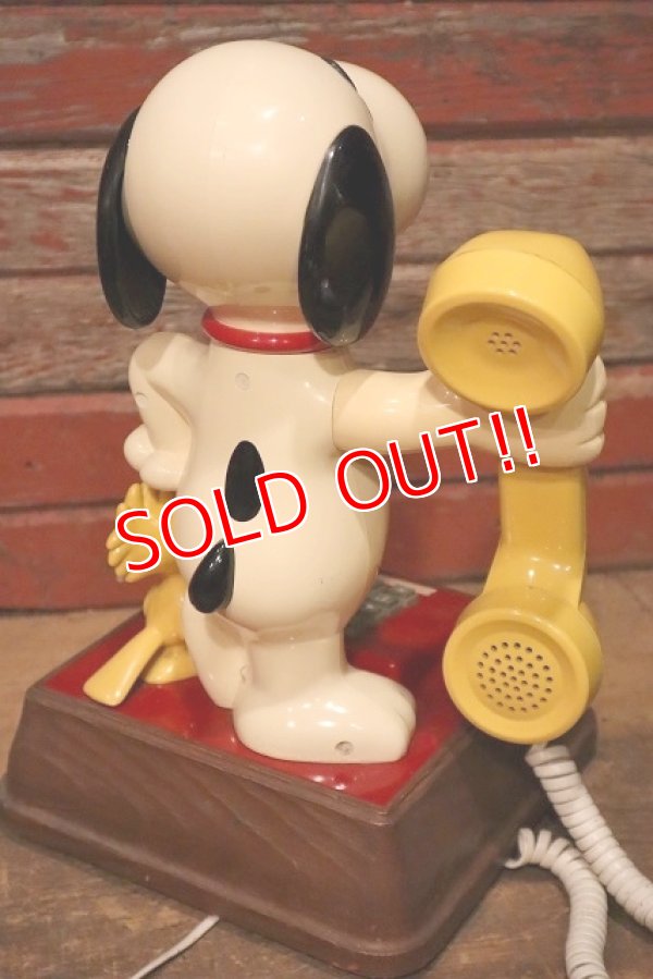画像9: ct-230601-03 Snoopy & Woodstock / 1976 Telephone