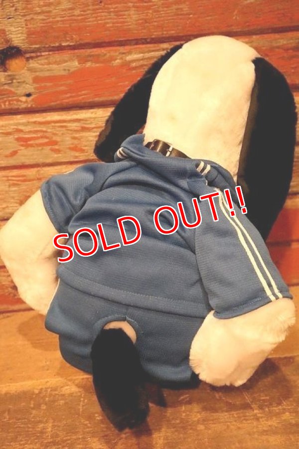 画像9: ct-230518-19 Snoopy / Determined 1970〜1980's Tracksuit Plush Doll