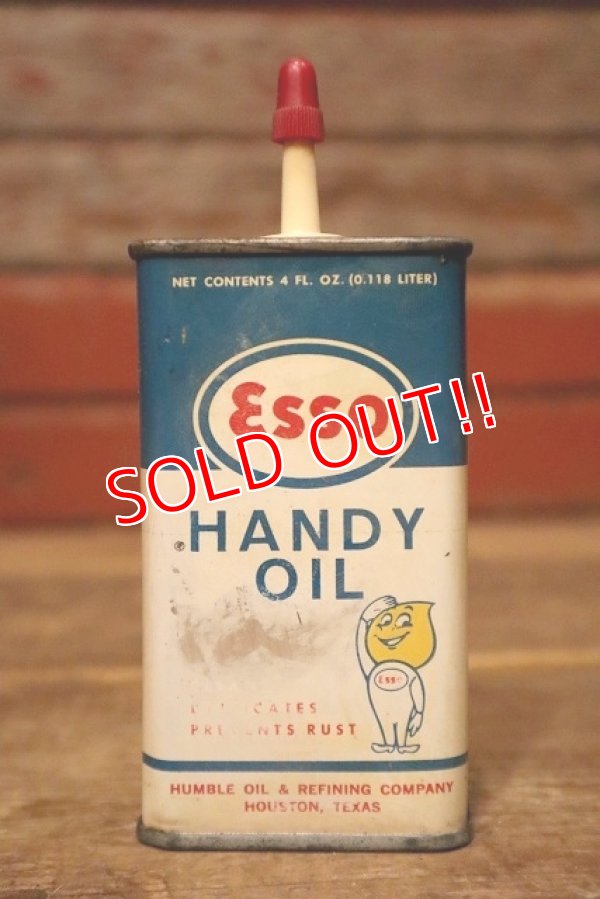 画像1: dp-230601-03 Esso / 1960's Handy Oil Can