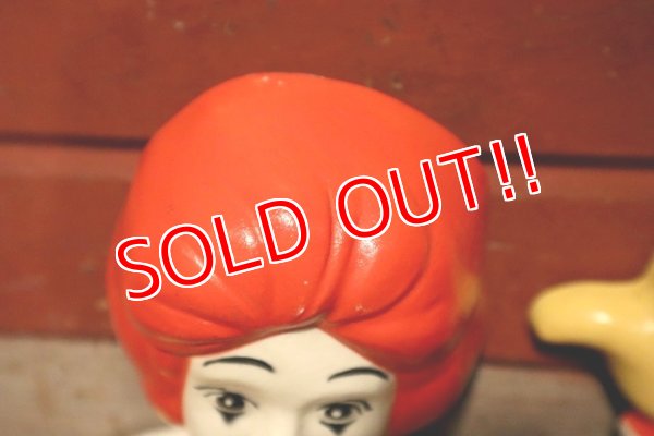 画像7: ct-230601-15 McDonald's / Ronald McDonald 1980's Wall Clock (B)