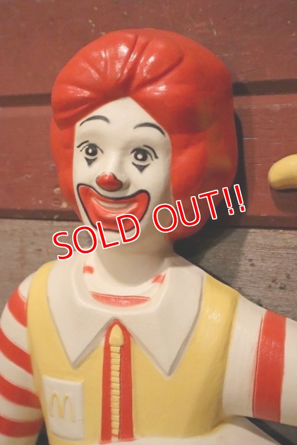 画像2: ct-230601-15 McDonald's / Ronald McDonald 1980's Wall Clock (B)