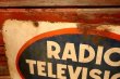 画像10: dp-230601-28 TUNG-SOL / RADIO TELEVISION SERVICE 1950's W-side Metal Sign