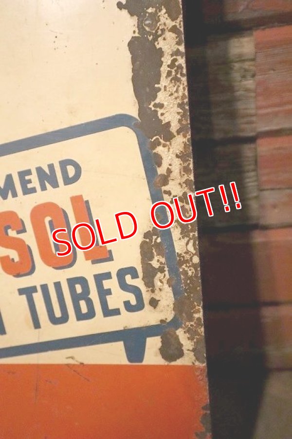 画像5: dp-230601-28 TUNG-SOL / RADIO TELEVISION SERVICE 1950's W-side Metal Sign