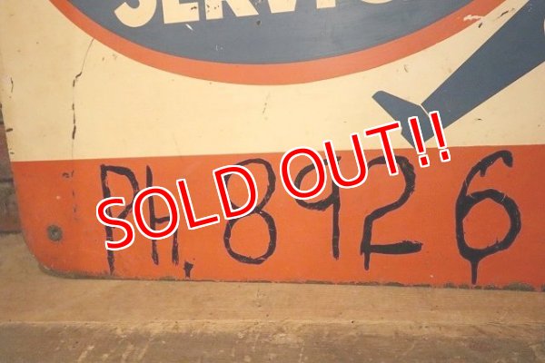 画像4: dp-230601-28 TUNG-SOL / RADIO TELEVISION SERVICE 1950's W-side Metal Sign