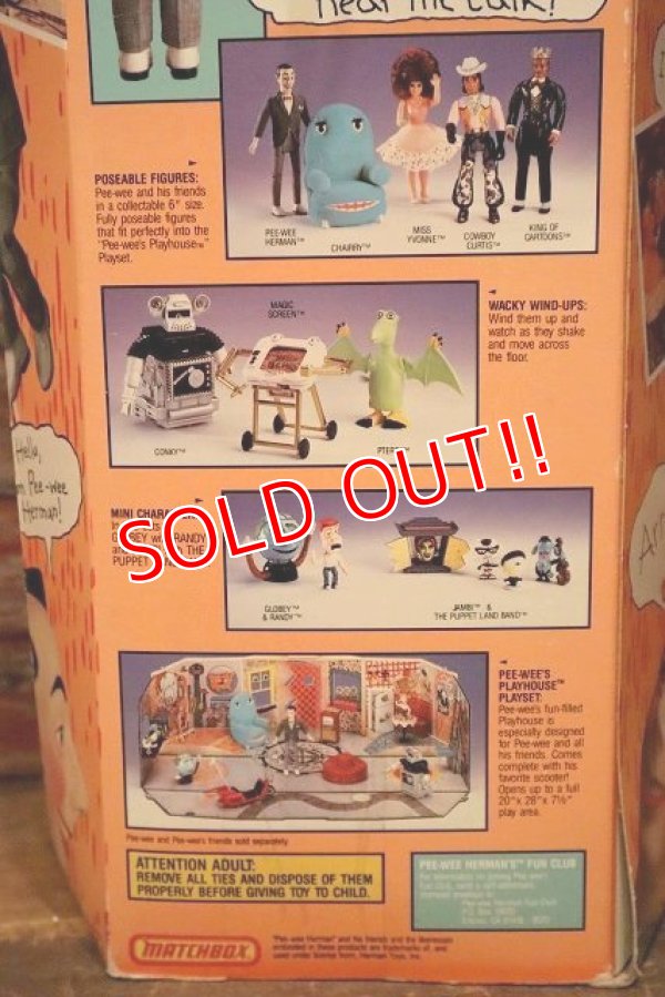 画像10: ct-230518-24 PEE-WEE HERMAN / MATCHBOX 1987 Talking Doll