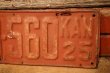 画像2: dp-230601-21 License Plate 1925 KANSAS "109-560"