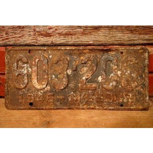 画像: dp-230601-21 License Plate 1946 MISSOURI "603-206"
