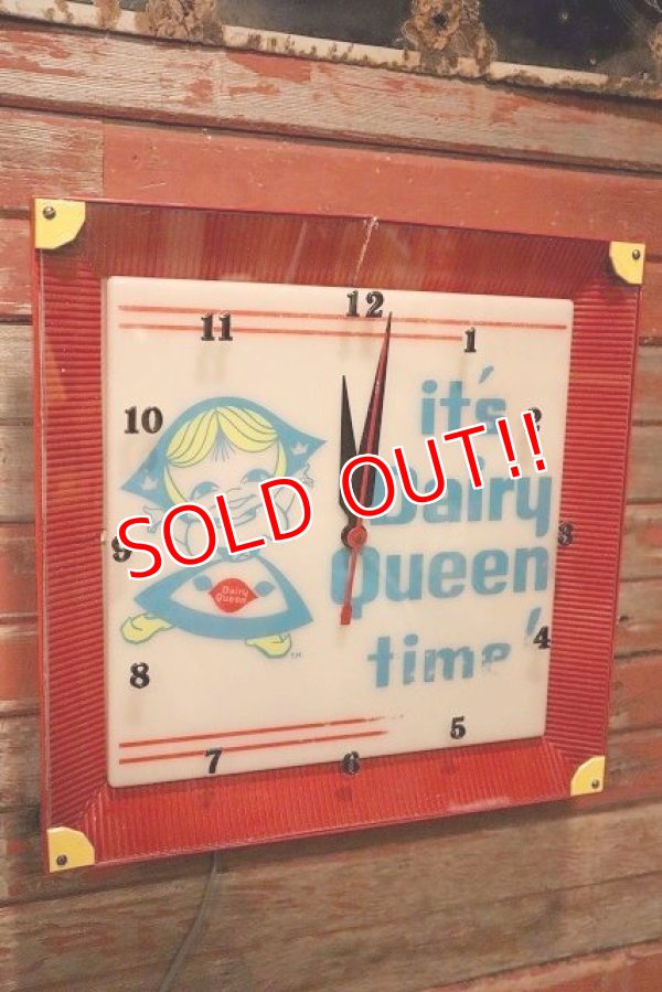 画像6: dp-230401-58 Dairy Queen / 1960's Lighted Wall Clock