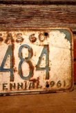 画像3: dp-230601-21 License Plate 1961 KANSAS "SU-4484"