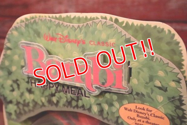 画像6: ct-230518-24 McDonald's / 1988 Bambi Happy Meal Toy Display