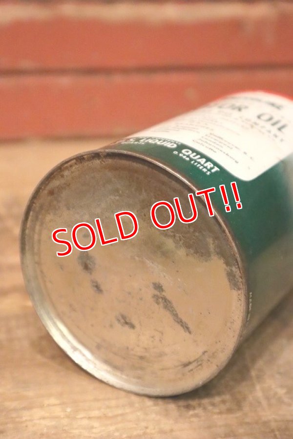 画像7: dp-230608-14 VALVOLINE / 1940's-1950's One U.S. Quart Oil Can