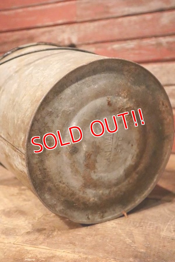 画像9: dp-230601-59 CHAMPLIN MOTOR OIL / 1950's 25 POUNDS BUCKET