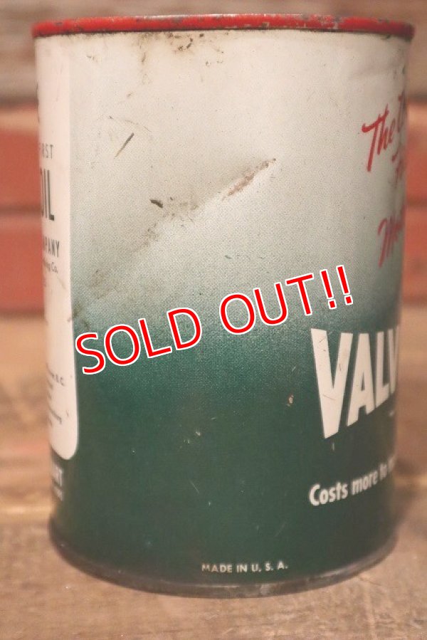 画像4: dp-230608-14 VALVOLINE / 1940's-1950's One U.S. Quart Oil Can