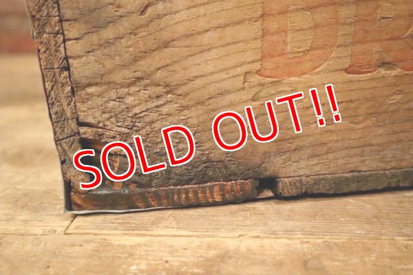 画像8: dp-230608-02 CANADA DRY / 1960's Wood Box