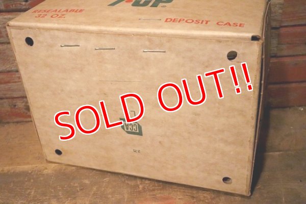 画像10: dp-230601-60 7up / 1960's-1970's Cardboard Deposit Case