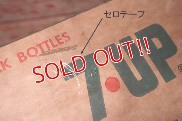 画像8: dp-230601-60 7up / 1960's-1970's Cardboard Deposit Case