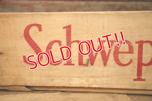 画像2: dp-230401-12 Schwepps / Vintage Wood Box