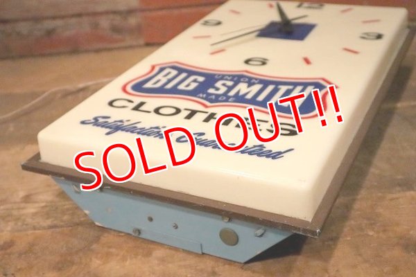 画像9: dp-230518-05 BIG SMITH / 1950's Lighted Advertising Wall Clock