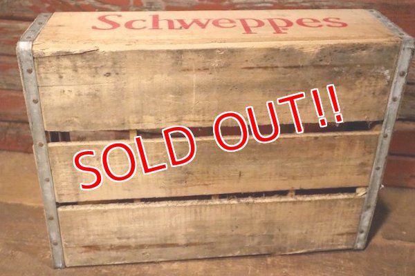 画像9: dp-230401-12 Schwepps / Vintage Wood Box