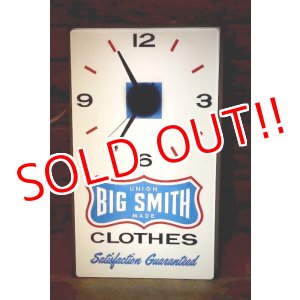画像: dp-230518-05 BIG SMITH / 1950's Lighted Advertising Wall Clock