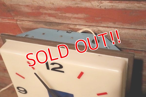 画像7: dp-230518-05 BIG SMITH / 1950's Lighted Advertising Wall Clock