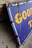 画像12: dp-230601-63 GOODYEAR TIRES / 1940's Porcelain Sign