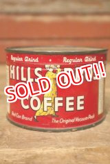 画像: dp-230601-08 HILLS BROS COFFEE / Vintage Tin Can
