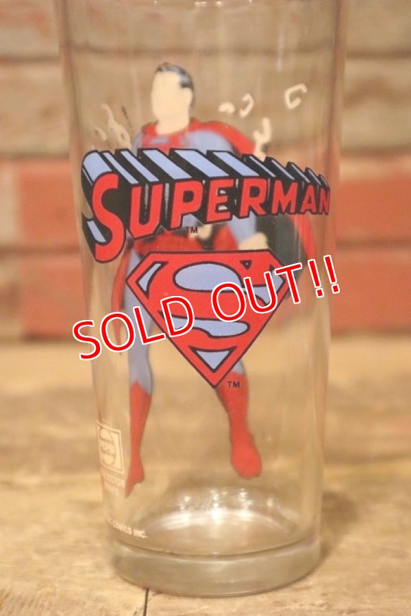 画像4: gs-230601-12 SUPERMAN / PEPSI 1978 Collector Series Glass