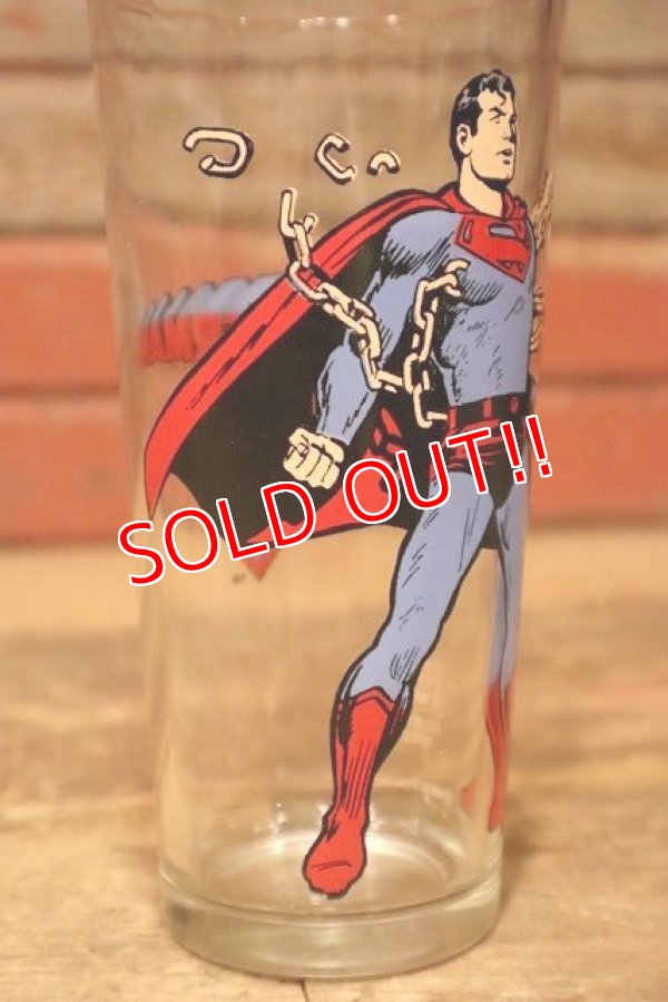 画像3: gs-230601-12 SUPERMAN / PEPSI 1978 Collector Series Glass