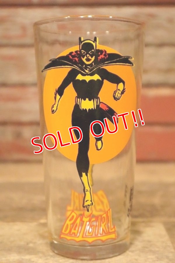 画像1: gs-230601-15 BATGIRL / PEPSI 1976 Collector Series Glass