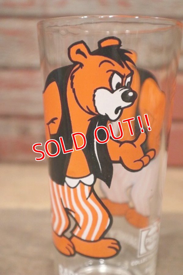 画像2: gs-221101-06 Barney Bear / PEPSI 1975 Collector Series Glass