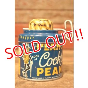 画像: ct-230601-26 PLANTERS / MR.PEANUT 1940's-1950's Cocktail Peanuts Tin Can
