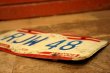 画像4: dp-230601-21 License Plate 1976 ILLINOIS "RJW 48" 