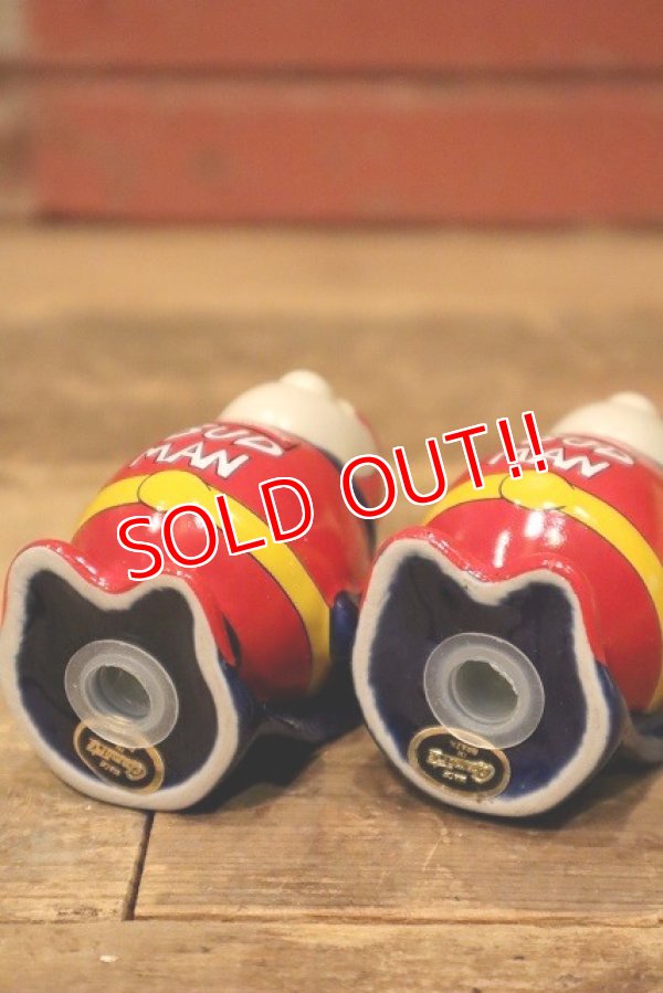 画像9: ct-230608-05 Budweiser / BUD MAN 1990's Salt & Pepper Shaker