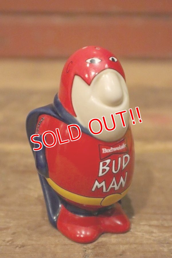 画像2: ct-230608-05 Budweiser / BUD MAN 1990's Salt & Pepper Shaker