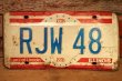 画像1: dp-230601-21 License Plate 1976 ILLINOIS "RJW 48" 